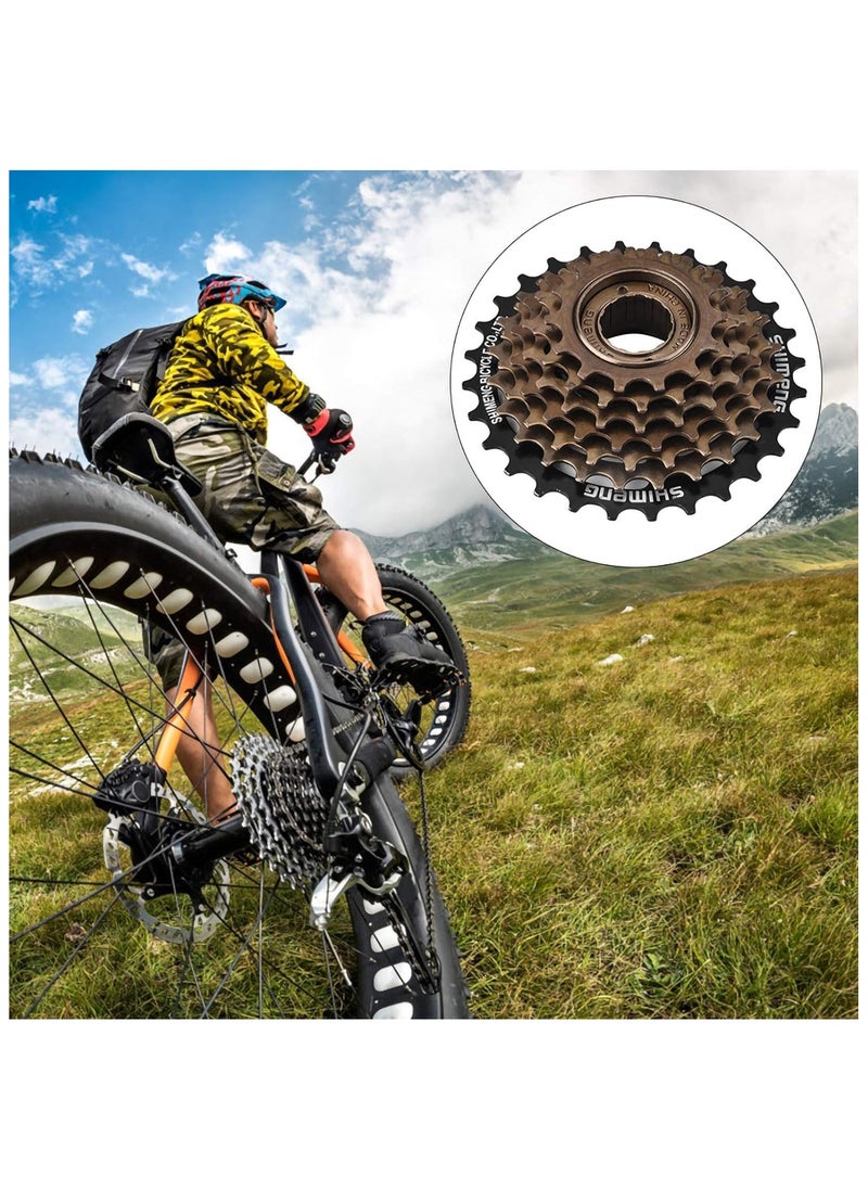 Shimano 7-Speed Rear Cassette for Mountain Bikes - Durable and Reliable Gear System