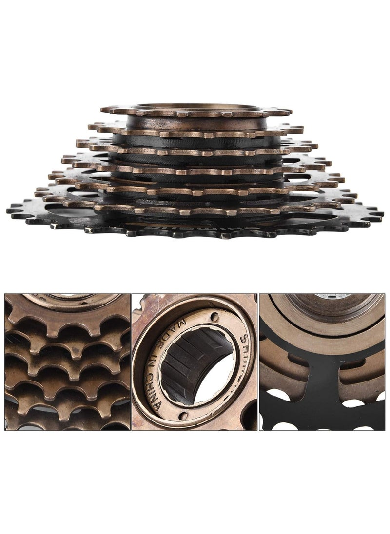 Shimano 7-Speed Rear Cassette for Mountain Bikes - Durable and Reliable Gear System