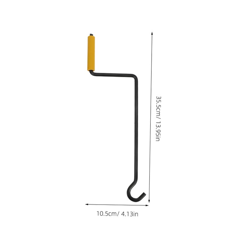 Universal Steel Jack Handle Tire Lifting Hand Crank Tool for Trailer and Automotive Use - Image 3
