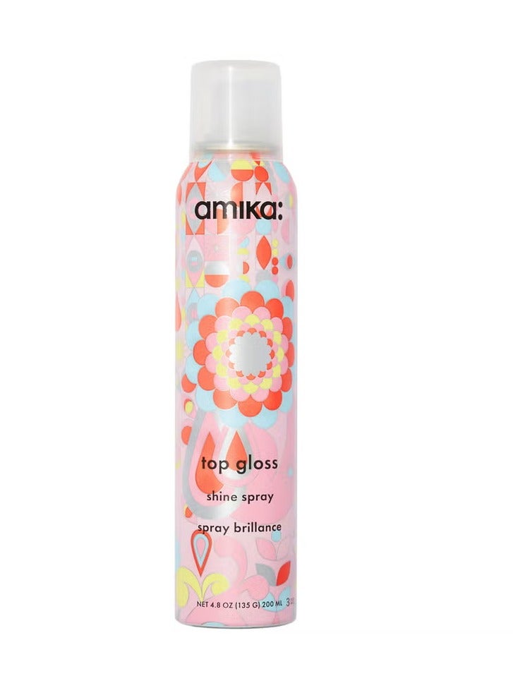 amika Top Gloss Shine Spray 141ml - Image 1