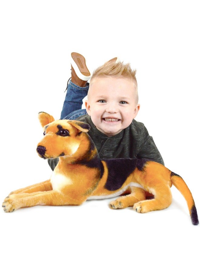 Hero The German Shepherd | 19 Inch Stuffed Animal Plush Dog | By Tigerhart Toys - pzsku/Z98013A94A0E9C0C037BBZ/45/_/1732773935/1b880714-3a12-401d-aae0-071430b86100