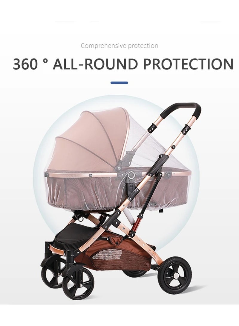 Mosquito Net For Baby Stroller Summer Pram Insect Shield Net - Image 5