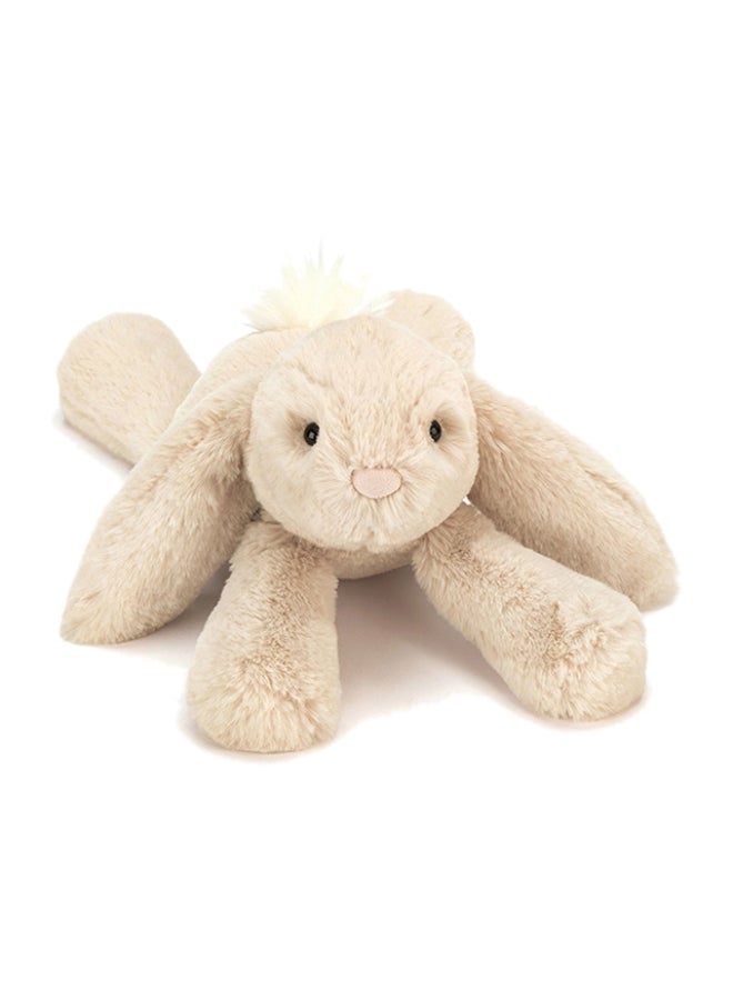 Jellycat Smudge Rabbit Mini Plush Toy 5cm – Ultra Soft Bunny Stuffed Animal with Floppy Design, Tiny Collectible Plush for Gifting, Nurseries & Fans - Image 1
