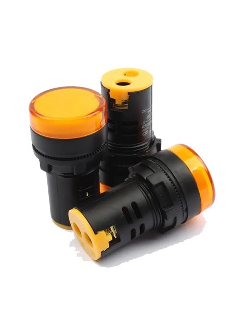 KNP  24V LED Pilot Indicator Light in Yellow is a reliable and energy efficient solution for visual signaling in various applications.