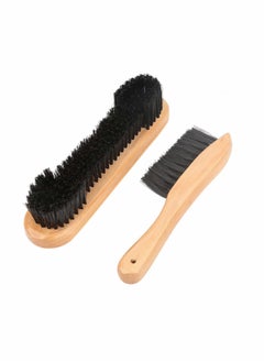 Excefore 2 Pcs Billiards Pool Table Rail Brush Set,Pool Table Brush, Snooker Table Brush Set, Pool Table Felt, Pool Tables Pool Table Felt Cleaner Billiards Pool Table Accessories  - Image 1