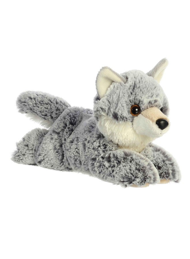 Aurora® Adorable Mini Flopsie™ Winter Wolf™ Stuffed Animal - Playful Ease - Timeless Companions - Gray 8 Inches - Image 1
