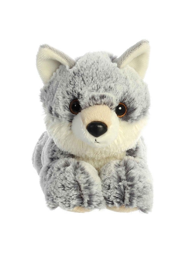 Aurora® Adorable Mini Flopsie™ Winter Wolf™ Stuffed Animal - Playful Ease - Timeless Companions - Gray 8 Inches - Image 2