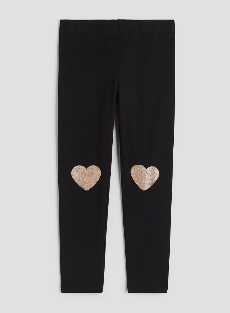 اتش اند ام Kids Brushed-Inside Leggings