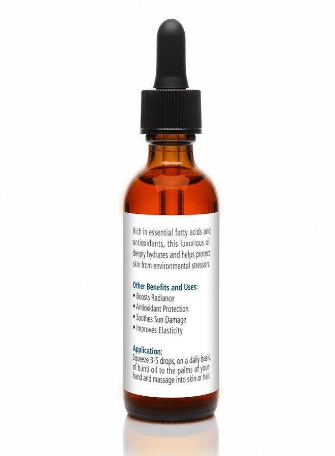 Renewalize Brazilian Buriti Oil – 100% Pure, Cold Pressed & Unrefined | Natural Moisturizer for Skin, Hair & Nails | Rich in Beta-Carotene (2 fl oz) - Image 2