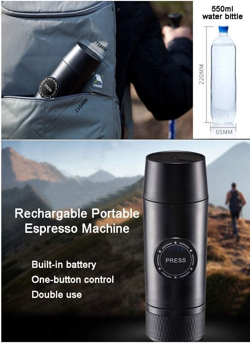 WACACO - Wacaco Minipresso NS, Portable Espresso Machine, Compatible Nespresso Original Capsules and Compatibles, Travel Coffee Maker, Manually Operated from Piston Action - Image 1