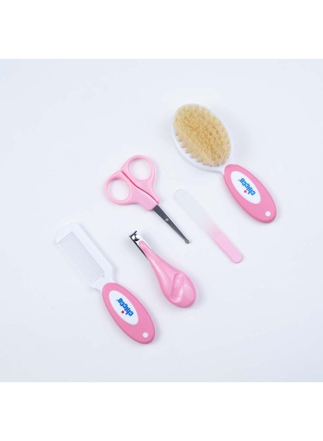 شيكو Baby Care Kit 5 Pieces | Baby Care Kit | Baby Grooming Kit | Baby Care Set | Infant Care Kit | Newborn Care Kit | Baby Hygiene Kit | Baby Healthcare Kit | Baby Grooming Set | Newborn Grooming Set | Baby Essentials Kit | Baby Care Accessories | Baby Hygiene Set | Newborn Essentials | Baby Nursery Essentials | Baby Nail Care Kit | Baby Nail Clipper Set | Baby Nail Scissors | Baby Nail Clippers | Baby Nail File | Baby Hair Brush | Baby Comb | Baby Hair Brush and Comb Set | Baby Personal Care Kit | Infant Grooming Kit | Baby Cleaning Kit | Newborn Care Accessories | Baby Gift Set | Newborn Gift Set - Image 4