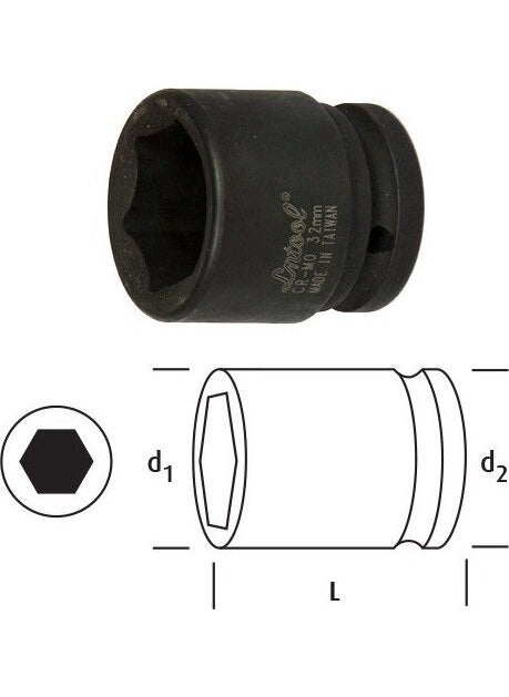 1/2 Socket 18 mm