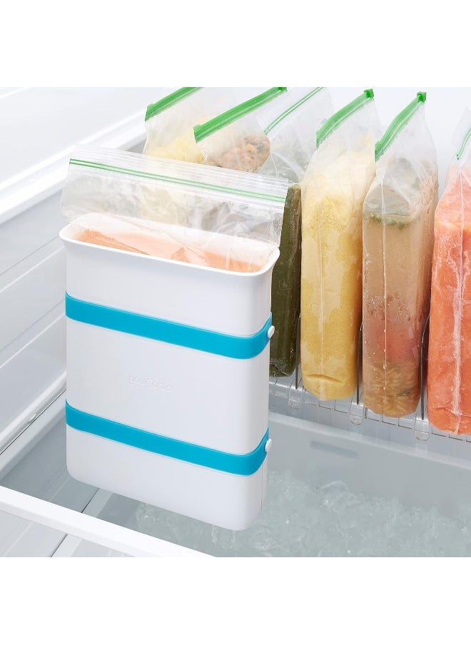 YouCopia YouCopia FreezeUp Freezer Food Block Maker, 6 Cup, Meal Prep Bag Container to Freeze Soup and Leftovers  - Image 5