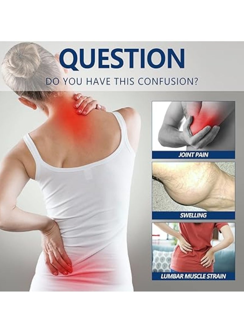 ximonth Bee Venom Joint and Bone Pain Healing Cream, Bee Venom Pain Ointment, Fivfivgo Bee Venom Gel for the Treatment of Joints and Bones - Image 3