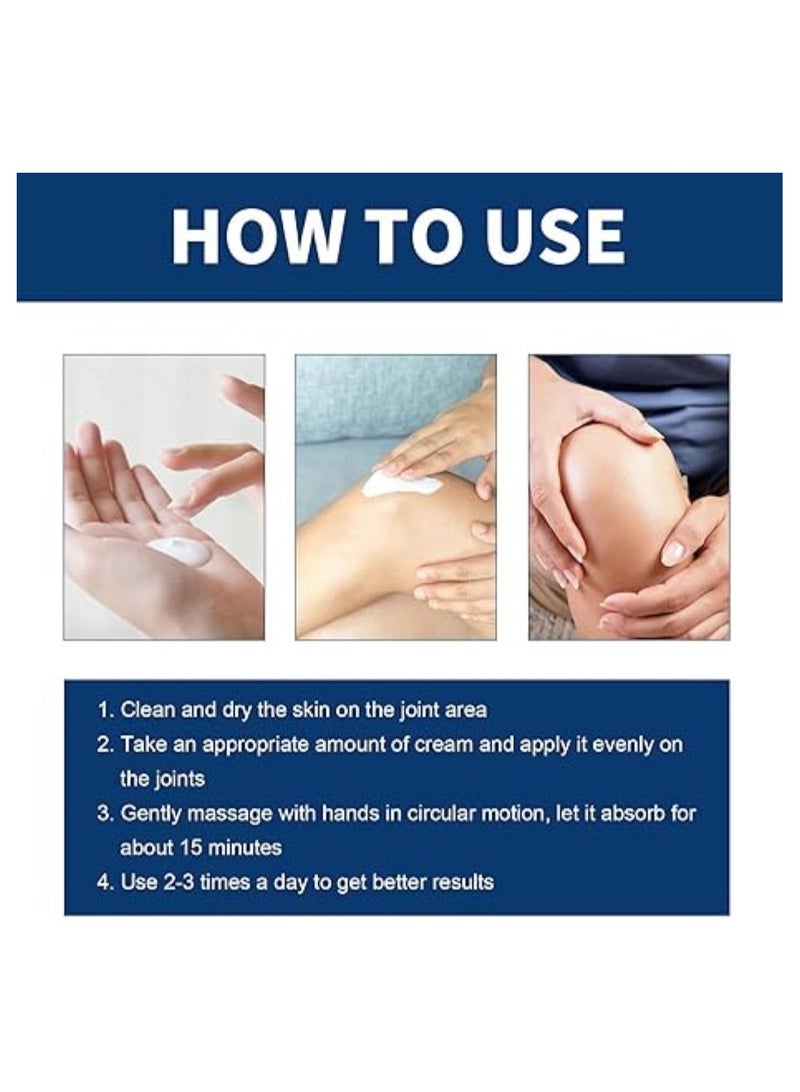 ximonth Bee Venom Joint and Bone Pain Healing Cream, Bee Venom Pain Ointment, Fivfivgo Bee Venom Gel for the Treatment of Joints and Bones - Image 4