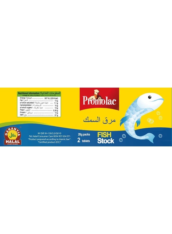 Promolac مكعبات مرق السمك برومولاك، عبوة 20 جرام من 24 مكعب - Image 4