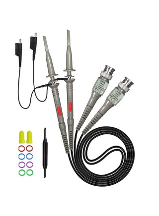 2 Pcs Universal 100Mhz Oscilloscope Clip Probes With Accessories Kit 1X 10X - pzsku/Z9802209B1CAB8365835CZ/45/1746464733/2c8b817d-02de-4a5c-b291-5bb874dc411f