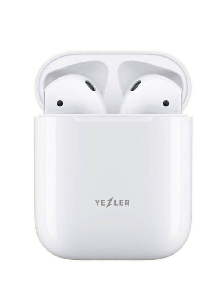 يزلر سماعات بلوتوث عالية الدقة مع علبة شحن - صوت جهير قوي، عزل الضوضاء، اتصال ذكي، تصميم أصلي، مريحة للاستخدام، سعة العلبة 150mAh، استخدام متواصل 5-6 ساعات، وضع الاستعداد لمدة 60 يومًا، شحن سريع خلال ساعة واحدة - Image 4