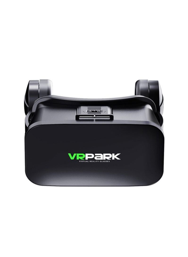VRPARK - New VRPARK J20 VR Glasses Virtual Reality 3D Glasses Helmet with HIFI Stereo Headphones for 4.7-6.7 Inch Smartphones - Image 1