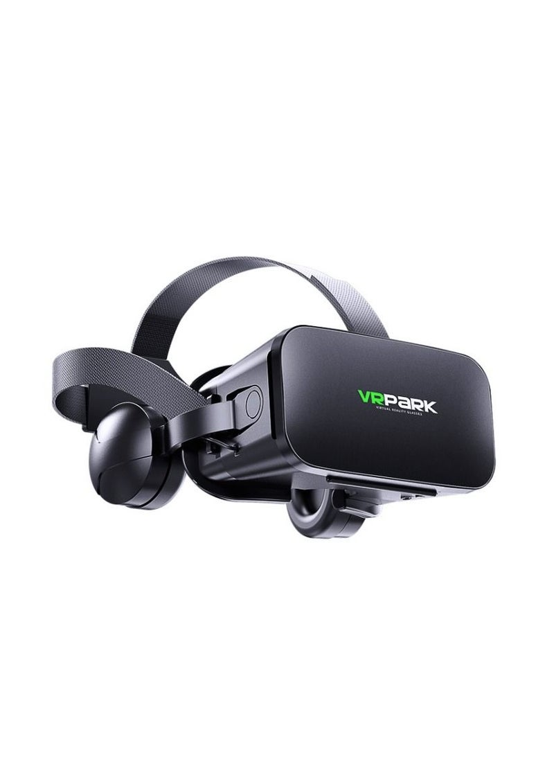 VRPARK - New VRPARK J20 VR Glasses Virtual Reality 3D Glasses Helmet with HIFI Stereo Headphones for 4.7-6.7 Inch Smartphones - Image 1