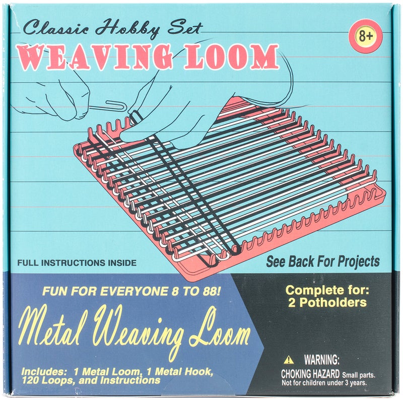 Pepperell Weaving Loom Retro Craft Kit Red 1 Count Pack of 1