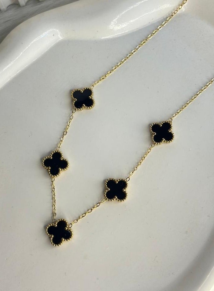 Maya accessories ( necklace ) stainless steel (BLACK)  - Image 1