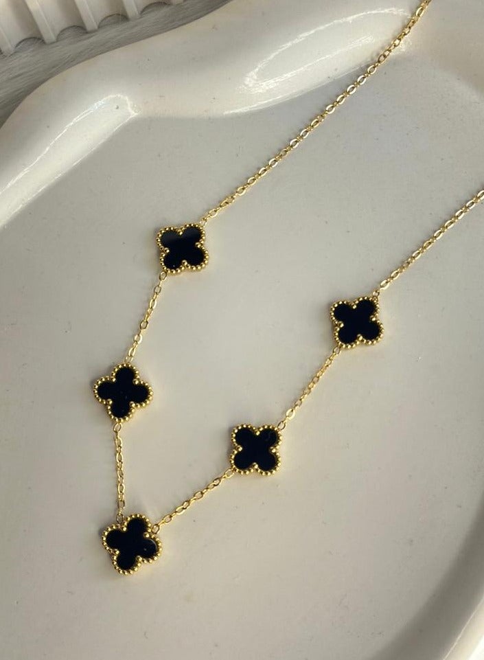 Maya accessories ( necklace ) stainless steel (BLACK)  - Image 2