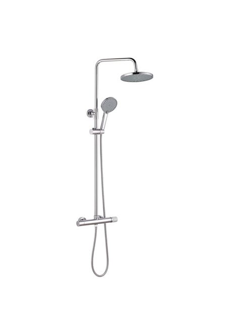 Milano Nolo Rain Shower Column-Complete Set Chrome -Made In China