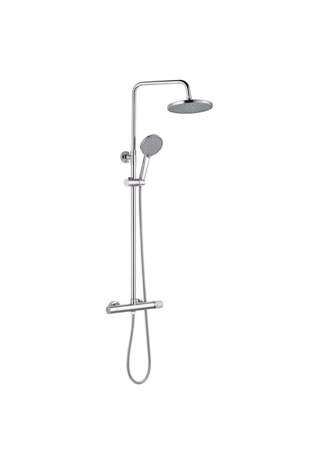 DANUBE HOME Milano Nolo Rain Shower Column-Complete Set Chrome -Made In China  - Image 1