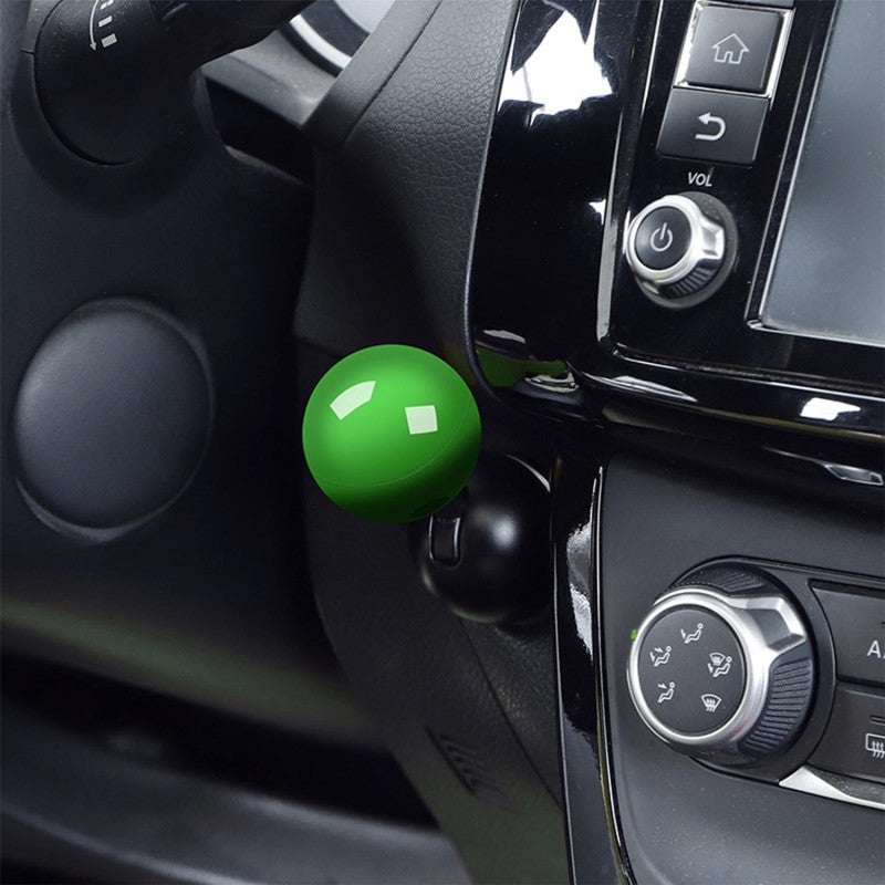 Push Start Button Cover 41mm Green Zinc Alloy - Fade-resistant Luxury Retro Design Car Push to Start Button Rocker for Most Vehicle Interiors, Computer Hosts and Electrical Switches - Image 3