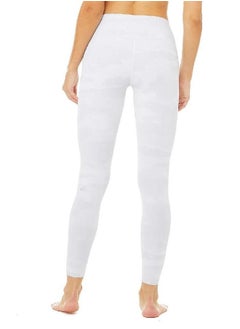 Alo Yoga Alo Yoga Women's High-Waist Vapor Legging, White Camouflage, Large  - Image 2