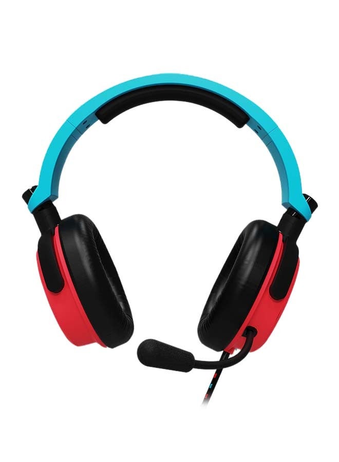 4GAMERS C6 100 HEADSET - RED/BLUE - Image 2