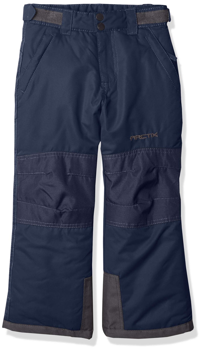 Arctix Kids Snow Pants with Reinforced Knees and Seat Blue Night XLarge Husky