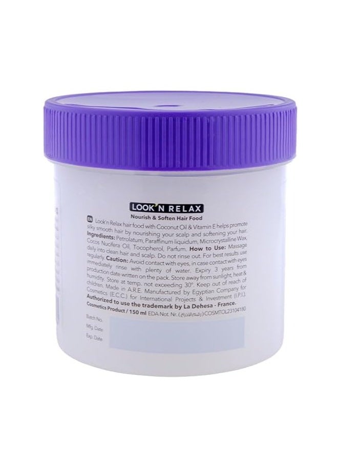 Look'n - Look N Relax Coconut Hair Food Nourish & Soften 150 ML - Image 1
