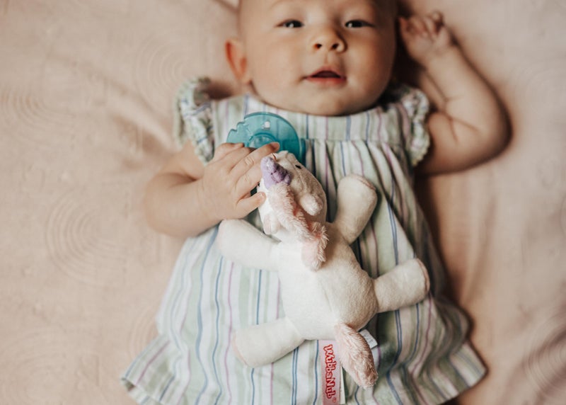 WubbaNub Infant Pacifier - Baby Unicorn - Image 5