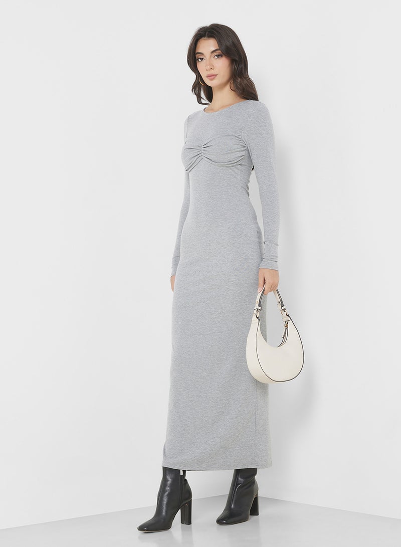 4th & Reckless Long Sleeve Maxi Dress - Image 1