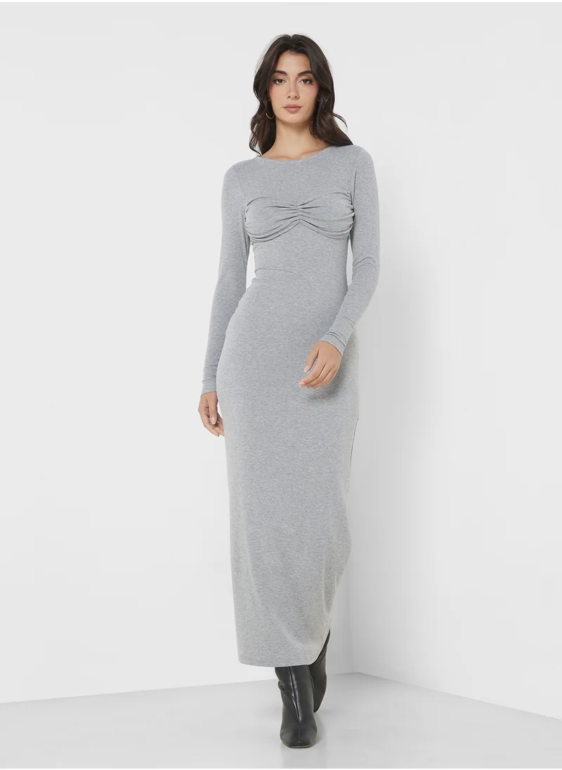 فورث اند ريكلس Boat Neck Knitted Dress