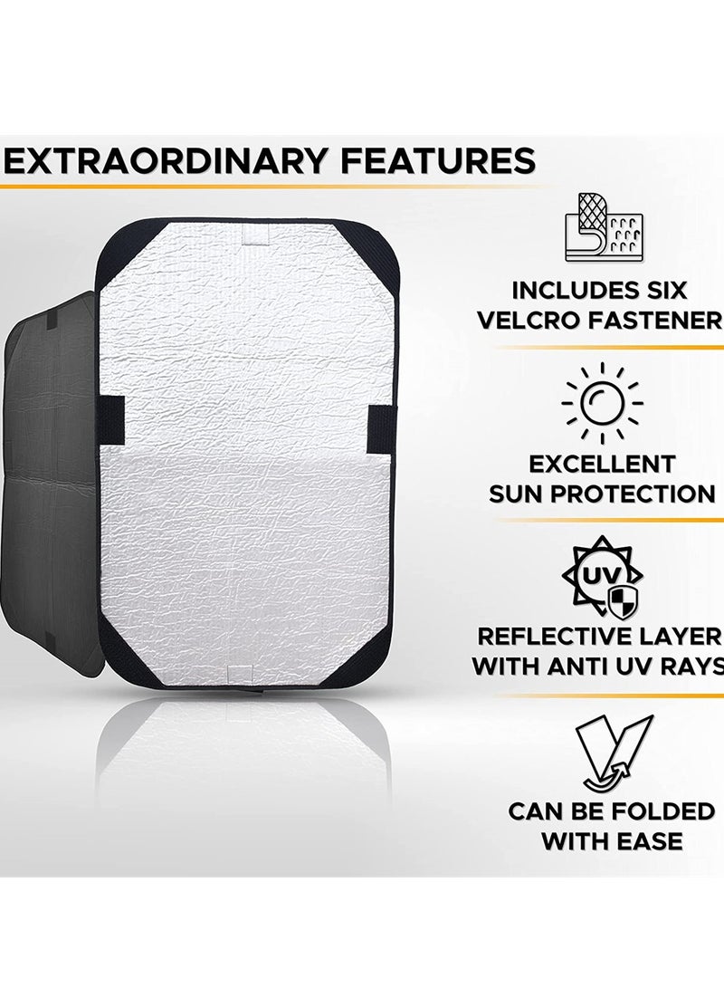 Universal Magnetic Car Window Sun Shade for UV Protection Baby and Kids Travel Accessories 16x25 Inch - Image 5