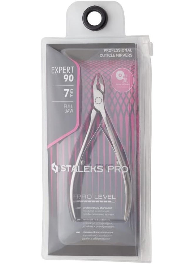 ستالكس برو قص أظافر احترافي من ستالكس برو إكسبرت 90 مقاس 7 مم - مقص أظافر من الفولاذ المقاوم للصدأ للعناية بالأظافر - Image 1
