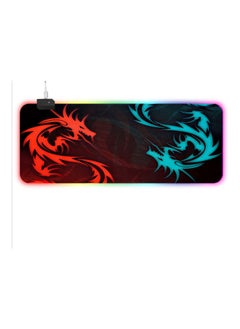 NIBEMINENT Gaming RGB Keyboard Mouse Pad 80 x 30centimeter Dragons -wired  - Image 1