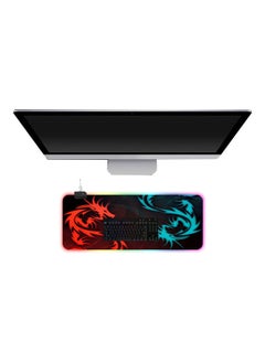 NIBEMINENT Gaming RGB Keyboard Mouse Pad 80 x 30centimeter Dragons -wired  - Image 3