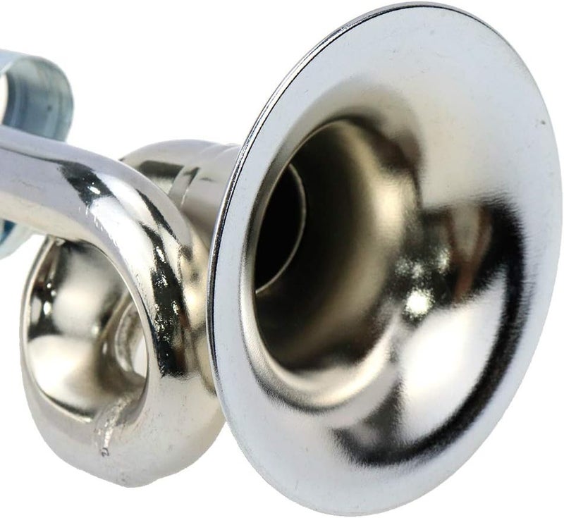 AUTUT 2 Pcs Bugle Horn Retro Clown Horn Kids Bike Horn Metal Air Horn with Squeeze Bulb for Bicycle, Golf Cart - Image 4