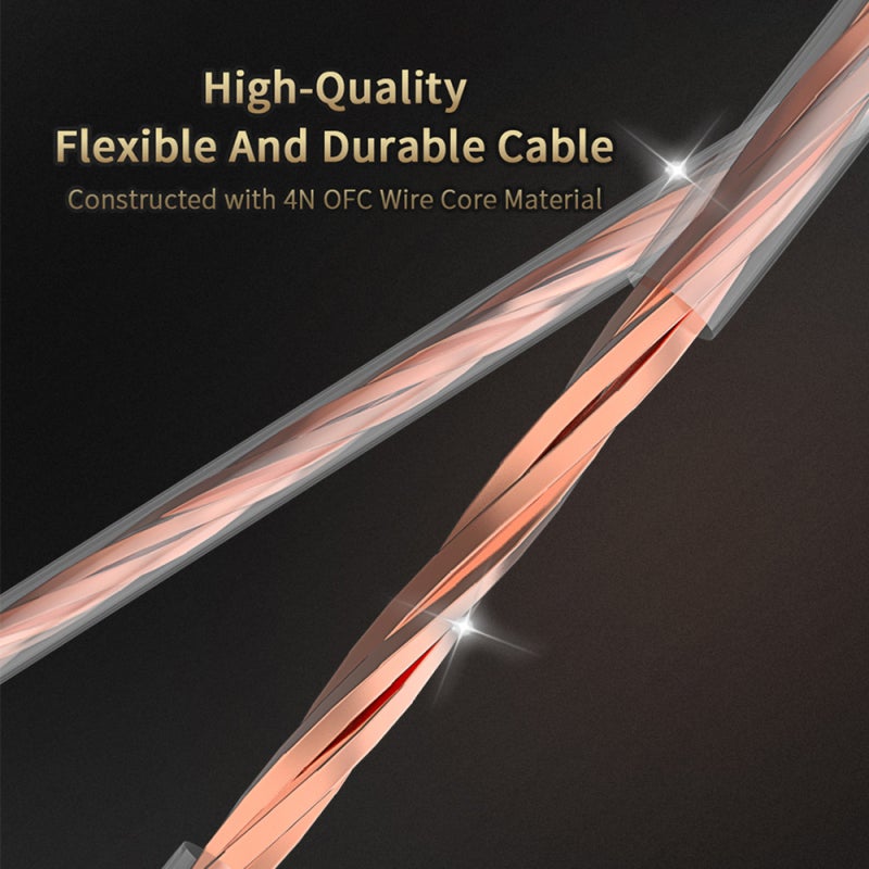QKZ In-ear Wired Earphones Monitor Headphones HIFI Professional Level Sound High Polymer Crystalline Diaphragm Dynamic Earphone Line Control Ergonomic Design Clear Communication Sports Running In-Ear - Image 2