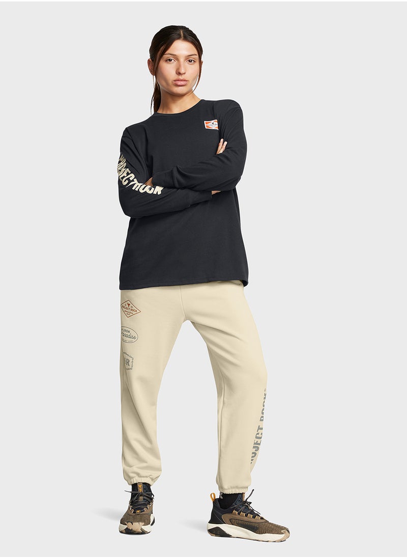 UNDER ARMOUR - Project Rock Heavyweight Pants - Image 1