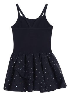 EQSJIU EQSJIU Tutu Dresses for Girls Camisole Dance Ballet Leotard with Skirts 5t Size 5-6 Years Old Black Outfits  - Image 4