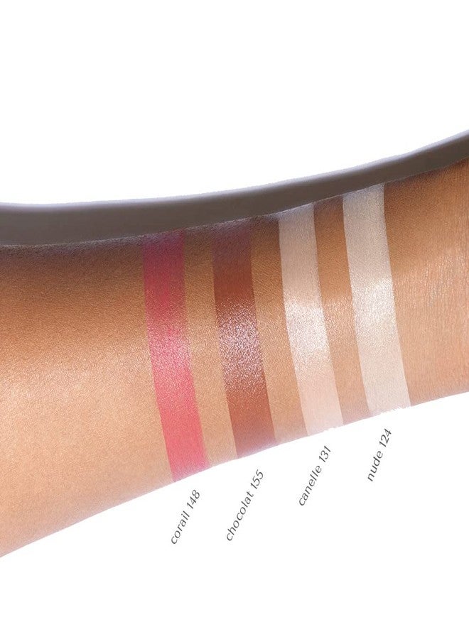 تشادو باليت مكياج الوجه من تشادو مونتس آند ميرفي - كريمي | برونزر، كونسيلر، كونتور، أحمر خدود، بودرة تثبيت | يدوم طويلاً | باليت لتحديد ملامح الوجه والخدين | قابلة لإعادة التعبئة | لم يتم اختبارها على الحيوانات (للبشرة المتوسطة إلى السمراء) - Image 2