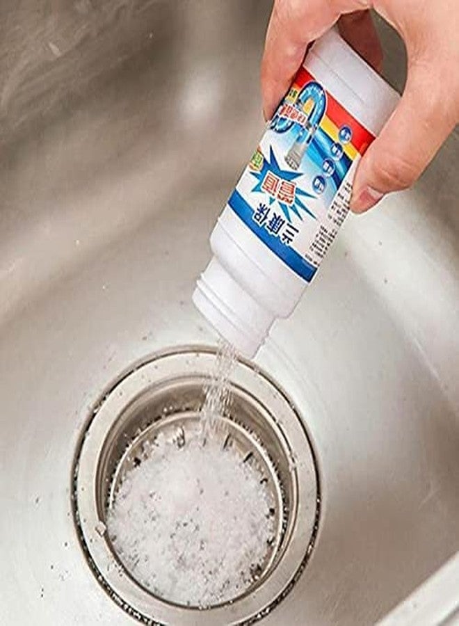 GS E-Com Bathroom Pipe unblock Blockage drain Cleaner Cero Drainclear Clogged Drainage Clear Sink And Pipe Dust Remover of Wash Basin Clog Powder Dredging Good Powerful Home Cleaner liquid - Image 3