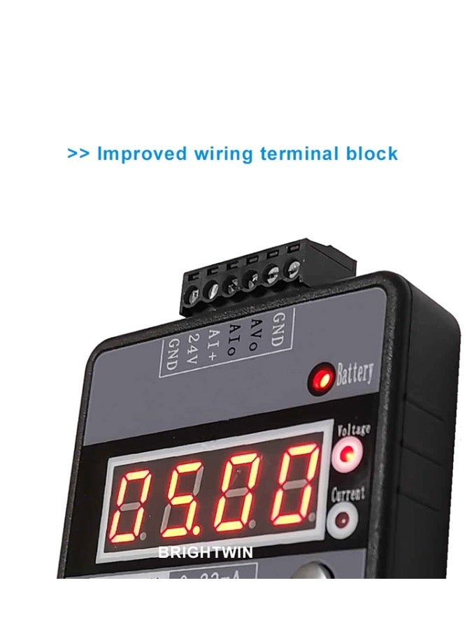 4-20mA 0-10V Signal Generator Adjustable Voltage Current Simulator - Without Battery  - Image 5