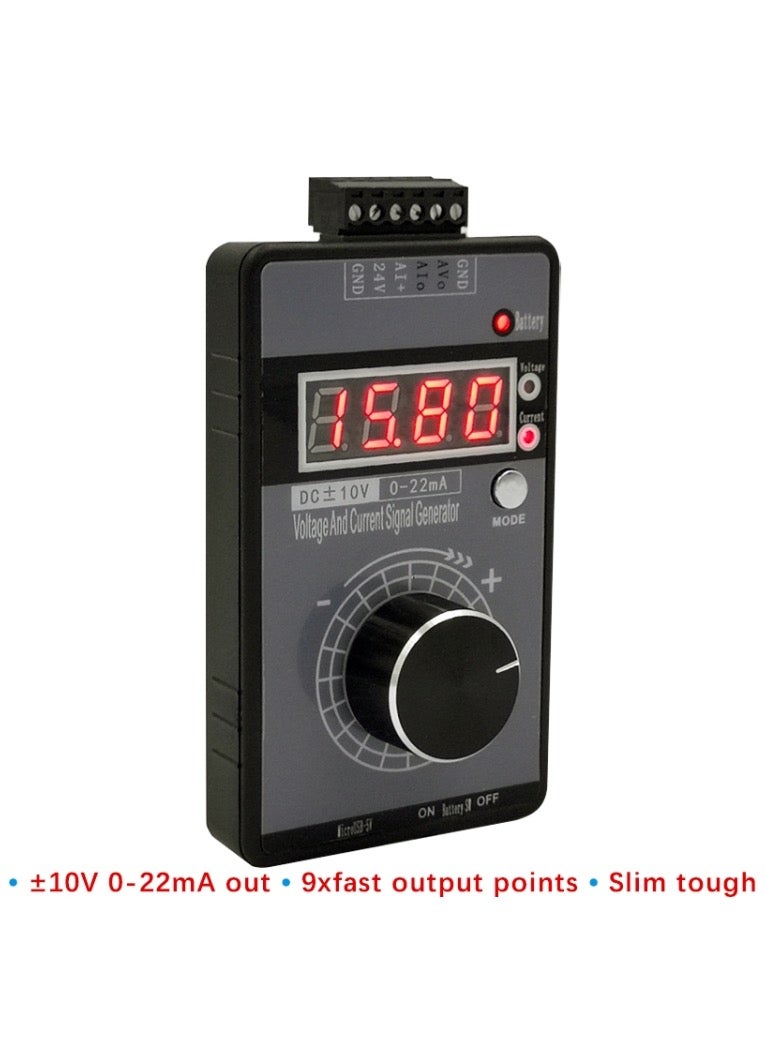 4-20mA 0-10V Signal Generator Adjustable Voltage Current Simulator - Without Battery  - Image 2