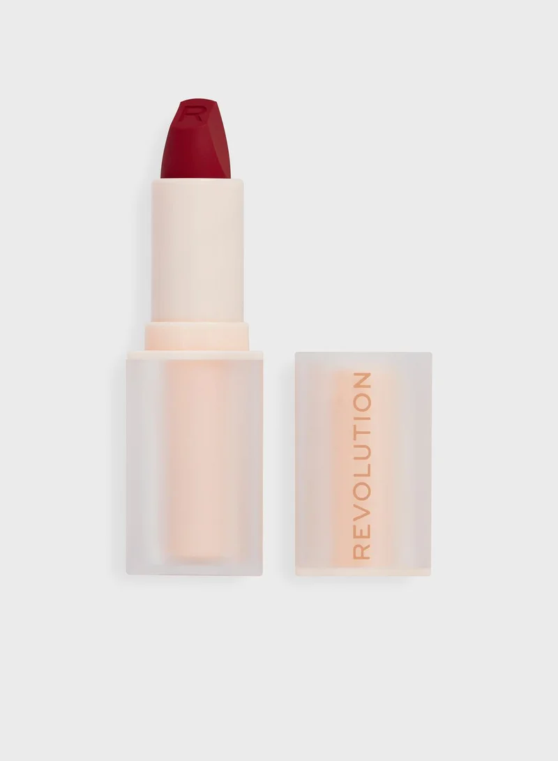 REVOLUTION Revolution Lip Allure Soft Satin Lipstick Ceo Brick Red